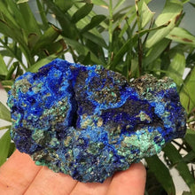 Load image into Gallery viewer, Natural Azurite Malachite Geode Crystal Mineral Specimen