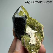 Load image into Gallery viewer, Natural Epidote Feldspar Quartz Ore Specimen Home Decor