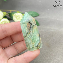 Load image into Gallery viewer, 1PC Natural Rare Green Emerald Crystal Obelisk for Healing