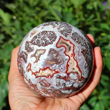 Load image into Gallery viewer, 1PC Natural Money Agate Sphere Home Decor