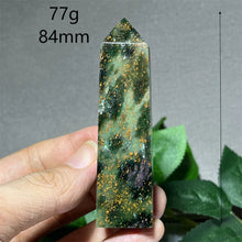 Load image into Gallery viewer, 1PC Natural Ruby Zoisite Emerald Mineral Obelisk for Healing