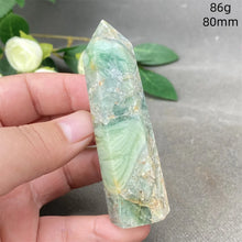 Load image into Gallery viewer, 1PC Natural Rare Green Emerald Crystal Obelisk for Healing