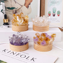 Load image into Gallery viewer, 1PC Natural Amethyst Single Points DIY Crystal Lamp