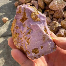 Load image into Gallery viewer, Natural Purple Phosphosiderite Rough Stone Specimen for Healing