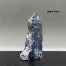 Load image into Gallery viewer, Natural Stone Azurite Mineral Tower Specimen