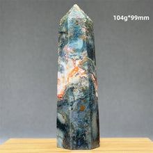Load image into Gallery viewer, 1PC Natural Aquatic Moss Mineral Quartz Obelisk for Healing