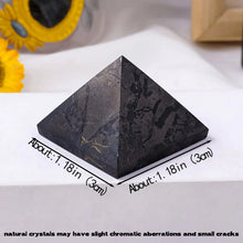 Load image into Gallery viewer, 1PC Natural Shungite Healing Stone Pyramid