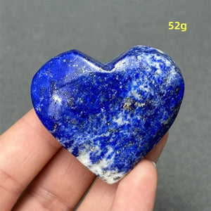 Lapis Lazuli Polished Heart Stone