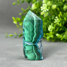 Load image into Gallery viewer, Natural Malachite Free Form Obelisk Raw Mineral Specimen for Healing