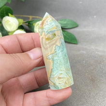 Load image into Gallery viewer, 1PC Natural Rare Green Emerald Crystal Obelisk for Healing