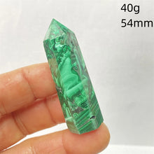Load image into Gallery viewer, 1PC Natural Malachite Free Form Obelisk Mineral Specimen for Healing