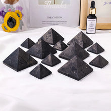 Load image into Gallery viewer, 1PC Natural Shungite Healing Stone Pyramid