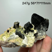 Load image into Gallery viewer, Natural Epidote Feldspar Quartz Ore Specimen Home Decor
