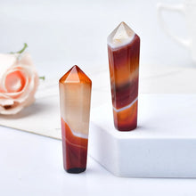 Load image into Gallery viewer, 1PC Natural Carnelian Healing Crystal Point