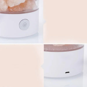 Himalayan Salt Lamp Night Light Negative Ion Air Purification Sleep Aid