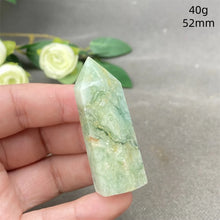 Load image into Gallery viewer, 1PC Natural Rare Green Emerald Crystal Obelisk for Healing