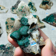 Load image into Gallery viewer, Natural Spherical Malachite Crystal Cluster – Raw Mineral Specimen for Collection &amp; Home Decor