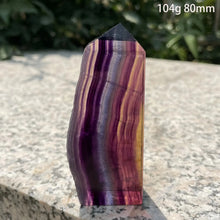 Load image into Gallery viewer, 1PC Natural Fluorite Crystal Polished Obelisk for Healing