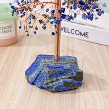 Load image into Gallery viewer, 1PC Natural Lapis lazuli Crushed Citrine Money Tree