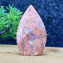 Load image into Gallery viewer, 1PC Natural Rare Pink Agate Geode Crystal Free Form Torch Specimen Home Decor