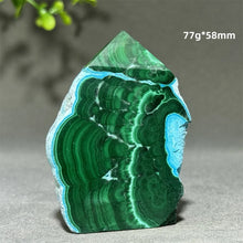 Load image into Gallery viewer, 1PC Natural Chrysocolla Mineral Obelisk Specimen for Healing