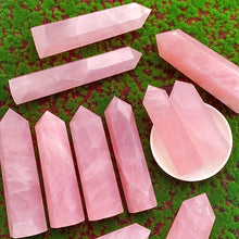 Load image into Gallery viewer, 1PC Natural Rose Quartz Crystal Obelisk for Healing