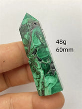 Load image into Gallery viewer, 1PC Natural Malachite Free Form Obelisk Mineral Specimen for Healing