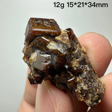 Load image into Gallery viewer, Natural Inner Mongolia Garnet Crystal Specimen – Raw Mineral Stone for Collection &amp; Home Decor