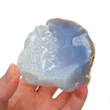 Load image into Gallery viewer, 1PC Chalcedony Raw Stone Specimen Home Decor