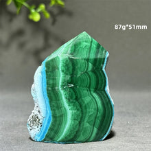 Load image into Gallery viewer, 1PC Natural Chrysocolla Mineral Obelisk Specimen for Healing