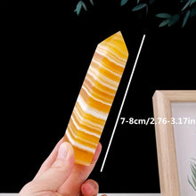 Load image into Gallery viewer, Natural Yellow Calcite Crystal Obelisk