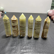 Load image into Gallery viewer, Natural Afghan Jade Crystal Obelisk – Polished Point Tower Wand for Collection &amp; Home Decor