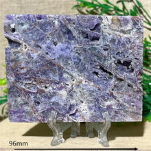 Load image into Gallery viewer, Druzy Sphalerite Crystal Slab Display – Natural Mineral Specimen Slice with Stand for Collection &amp; Home Decor