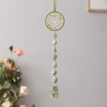 Load image into Gallery viewer, Natural Crystal Wind Chime Pendant – Raw Gemstone Hanging Display for Home, Room &amp; Wedding Decor