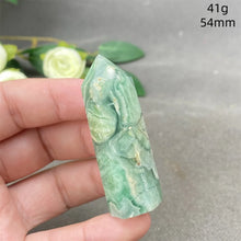 Load image into Gallery viewer, 1PC Natural Rare Green Emerald Crystal Obelisk for Healing