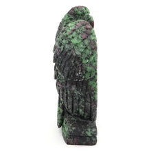 Load image into Gallery viewer, 5.6" Eagle Statue Natural Ruby Zoisite Stone Carving Home Decor