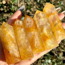 Load image into Gallery viewer, 1PC Golden Healer Quartz Obelisk for Healing