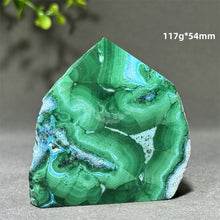 Load image into Gallery viewer, 1PC Natural Chrysocolla Mineral Obelisk Specimen for Healing