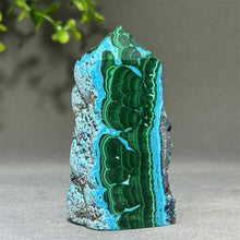 Load image into Gallery viewer, 1PC Natural Chrysocolla Mineral Obelisk Specimen for Healing