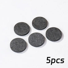 Load image into Gallery viewer, 5PCS Natural Shungite EMF Protection Stickers – Raw Crystal Phone Shields for Mobile Devices