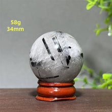 Load image into Gallery viewer, Natural Black Tourmaline Sphere for Healing