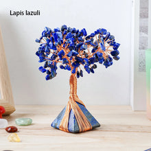 Load image into Gallery viewer, Natural Crystal Manifestation Tree Featuring Pyramid Base