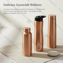 Load image into Gallery viewer, Handmade Pure Copper Outdoor Sports Water Bottle