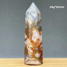 Load image into Gallery viewer, 1PC Natural Aquatic Moss Mineral Quartz Obelisk for Healing