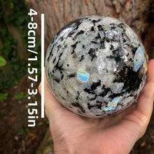 Load image into Gallery viewer, 1PC Moonstone Sphere with Unique Polishing for Healing
