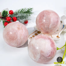 Load image into Gallery viewer, 1PC 1.96–2.75 Inch Natural Pink Opal Sphere for Healing