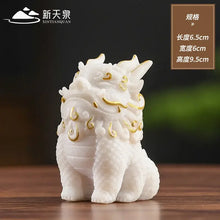 Load image into Gallery viewer, Natural Sandstone Pixiu Fortune Guardian for Wealth and Abundance