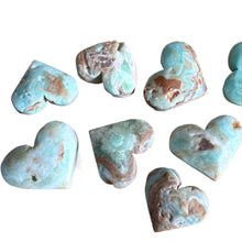 Load image into Gallery viewer, 1PC Natural Hemimorphite Heart-Shaped Mineral Specimen