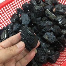 Load image into Gallery viewer, 1PC 10-1000g Natural Black Tourmaline Raw Mineral Specimen