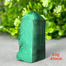 Load image into Gallery viewer, Natural Malachite Free Form Obelisk Raw Mineral Specimen for Healing